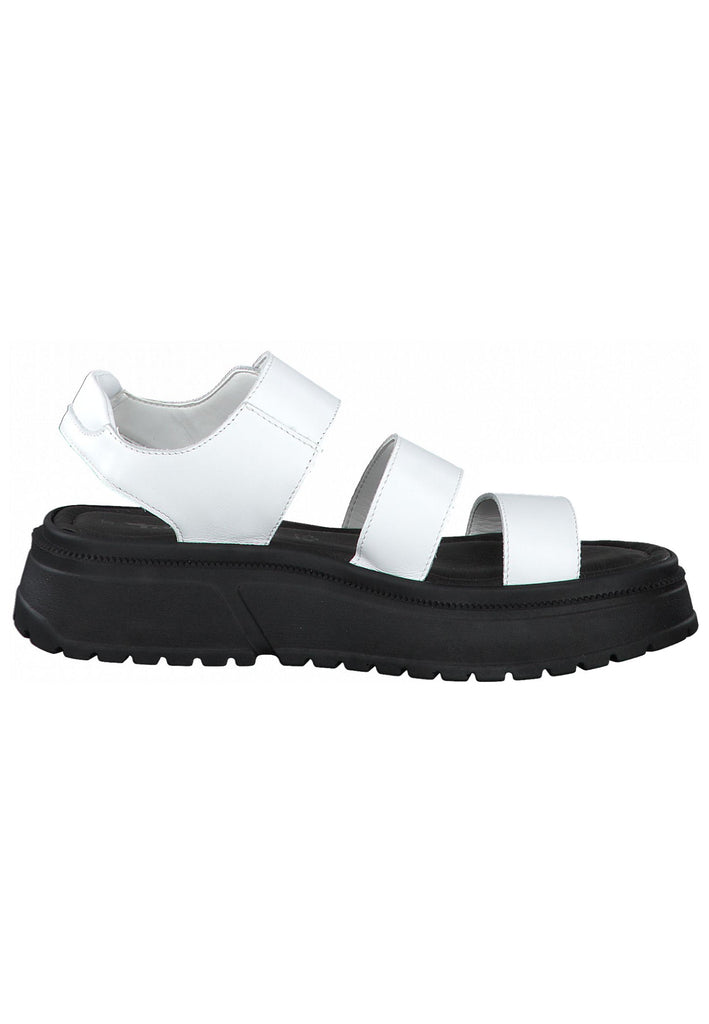 Tamaris Sandalen Glattleder Weiß
