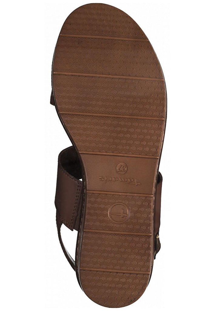 Tamaris Sandalen Leder Braun