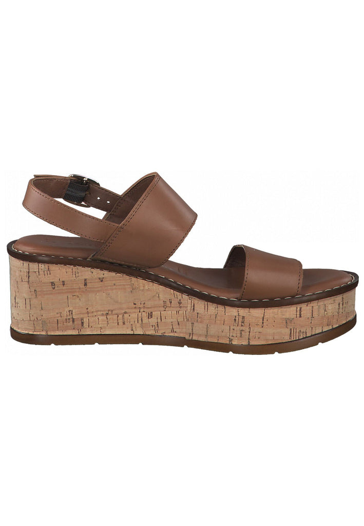 Tamaris Sandalen Leder Braun