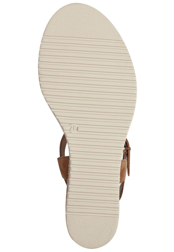 Tamaris Sandalen Leder Camel