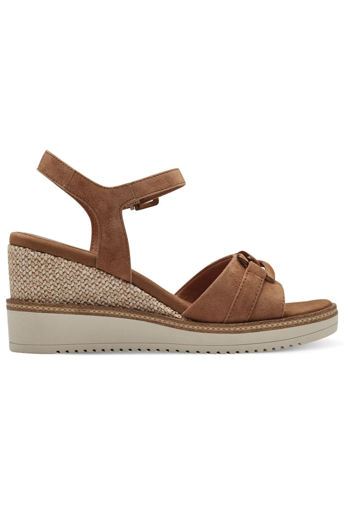 Tamaris Sandalen Leder Camel