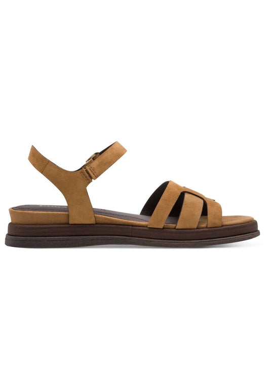 Tamaris Sandalen Leder Cognac