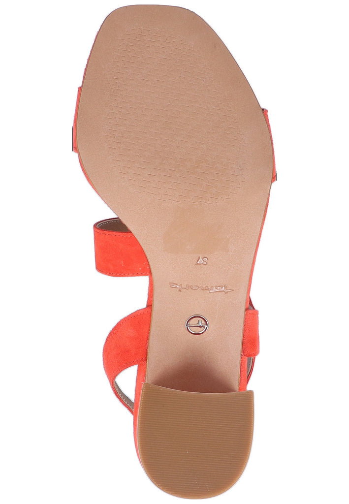 Tamaris Sandalen Leder Coral