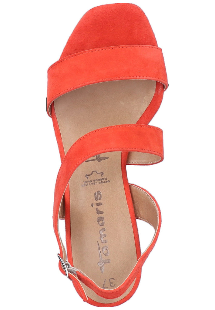 Tamaris Sandalen Leder Coral