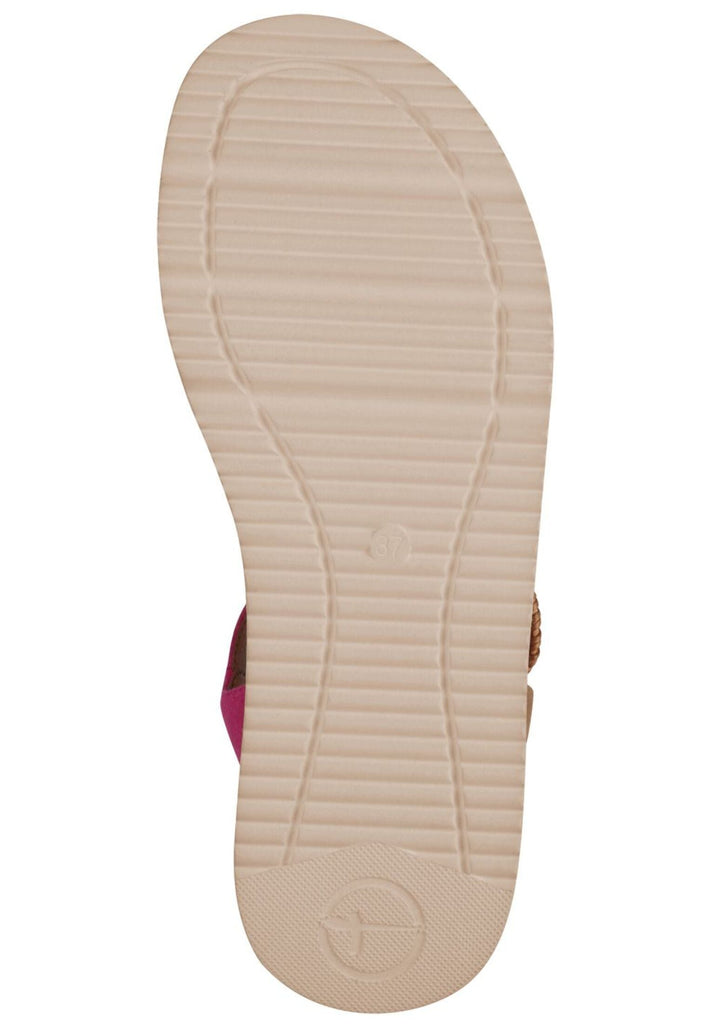 Tamaris Sandalen Leder Fuchsia