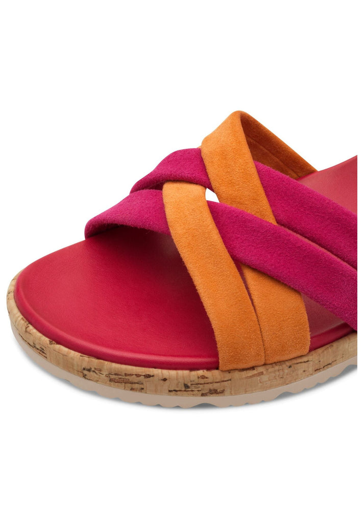Tamaris Sandalen Leder Fuchsia
