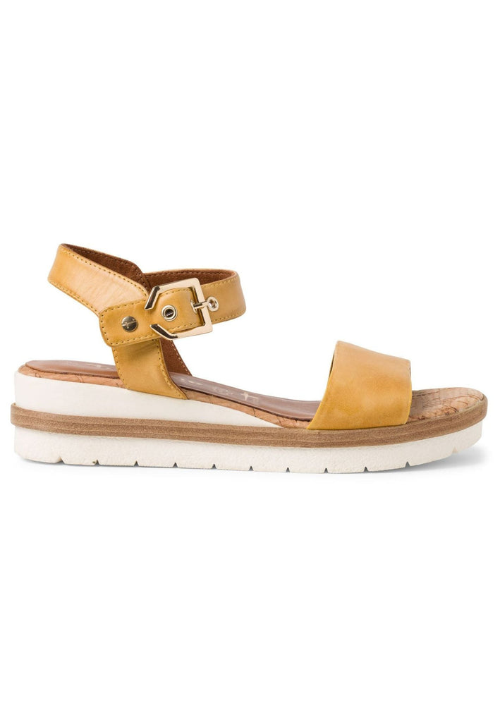 Tamaris Sandalen Leder Gelb