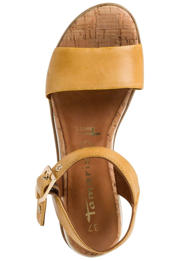 Tamaris Sandalen Leder Gelb