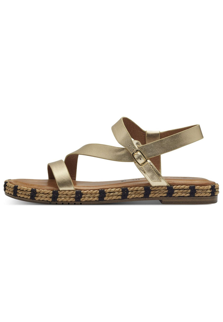 Tamaris Sandalen Leder Gold
