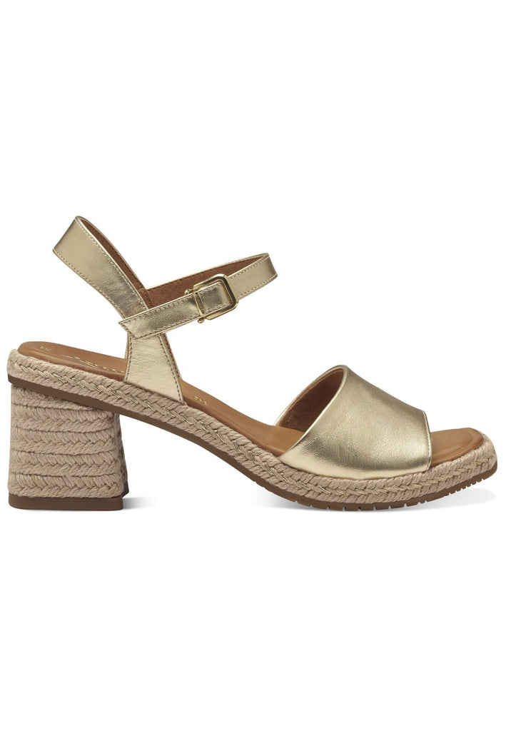 Tamaris Sandalen Leder Gold