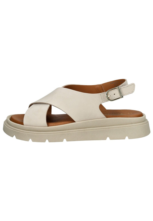 Tamaris Sandalen Leder Ivory