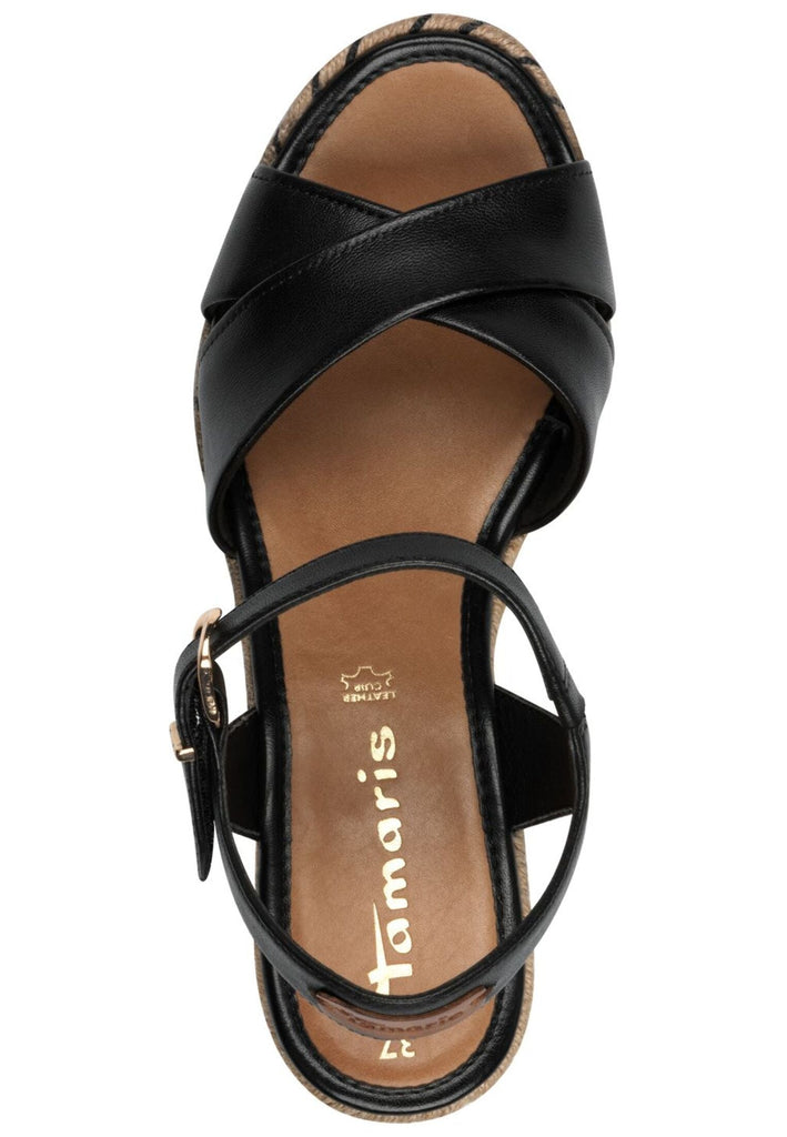 Tamaris Sandalen Leder Schwarz