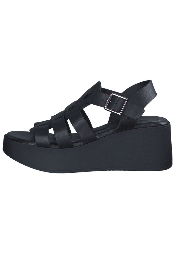 Tamaris Sandalen Leder Schwarz