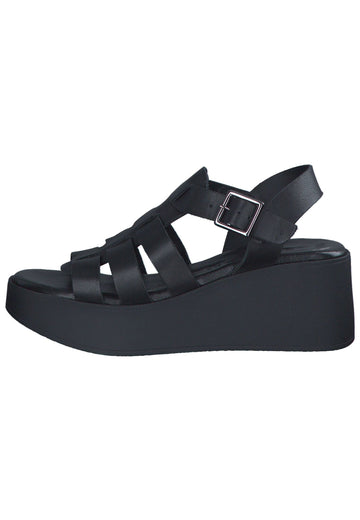 Tamaris Sandalen Leder Schwarz