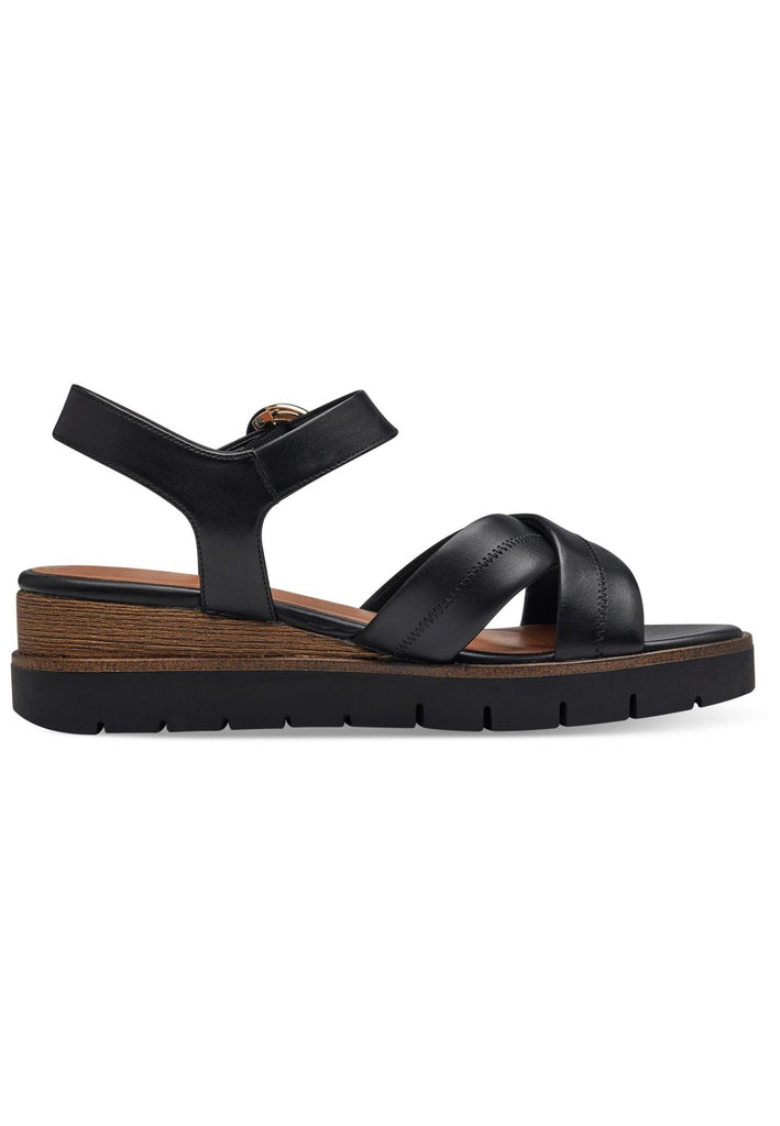 Tamaris Sandalen Leder Schwarz