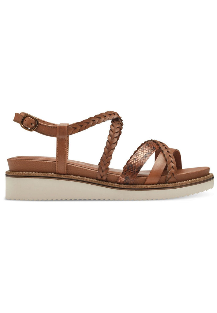 Tamaris Sandalen Leder/Synthetik Cognac