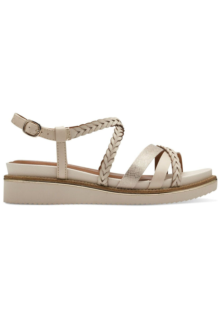 Tamaris Sandalen Leder/Synthetik Ivory