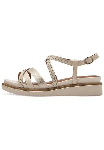 Tamaris Sandalen Leder/Synthetik Ivory