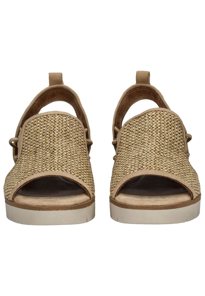 Tamaris Sandalen Leder/Textil Tan