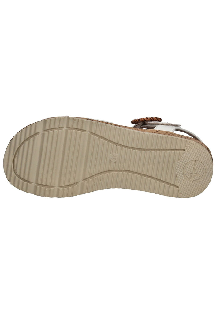Tamaris Sandalen Leder Weiß