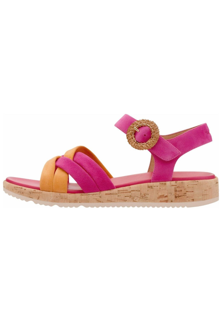 Sandalen Tamaris Sandalen Leder Fuchsia