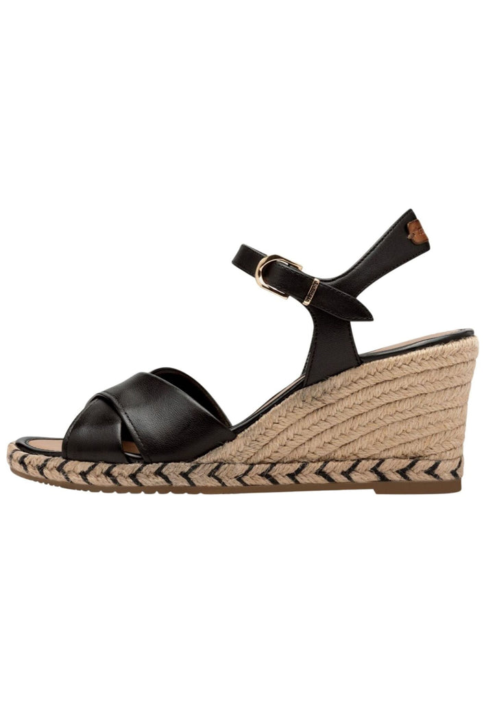 Sandalen Tamaris Sandalen Leder Schwarz