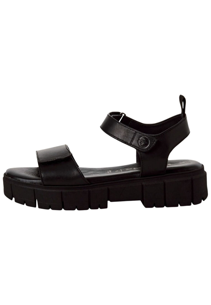 Sandalen Tamaris Sandalen Leder Schwarz