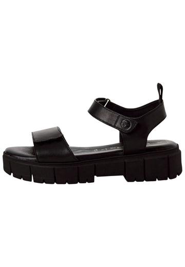 Sandalen Tamaris Sandalen Leder Schwarz
