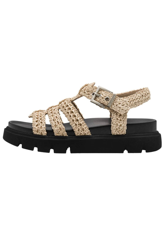 Tamaris Sandalen Textil Beige