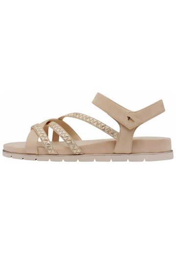 Tamaris Sandalen Textil Shell