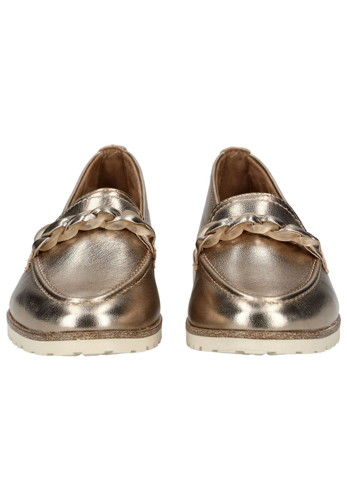 Tamaris Slipper Leder Bronze