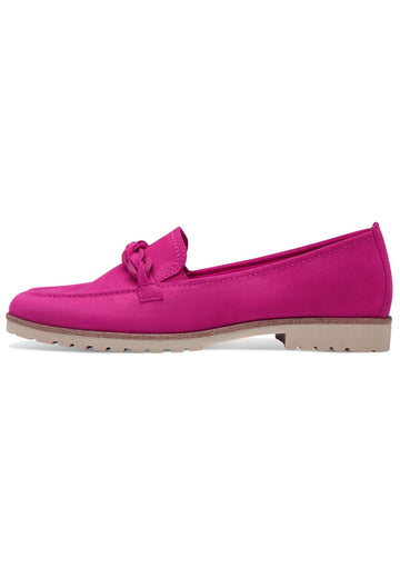 Tamaris Slipper Leder Fuchsia