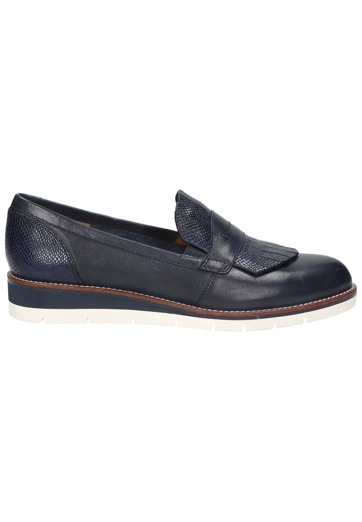 Tamaris Slipper Leder/Synthetik Navy