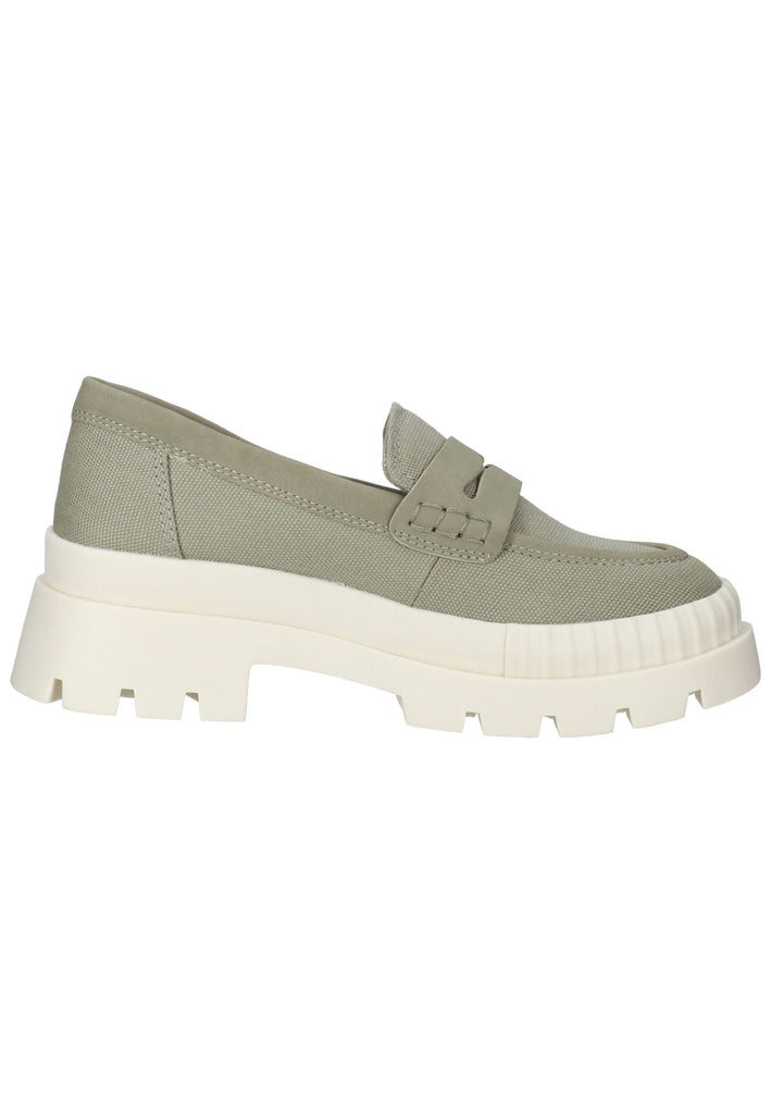 Tamaris Slipper Lederimitat/Textil Sage