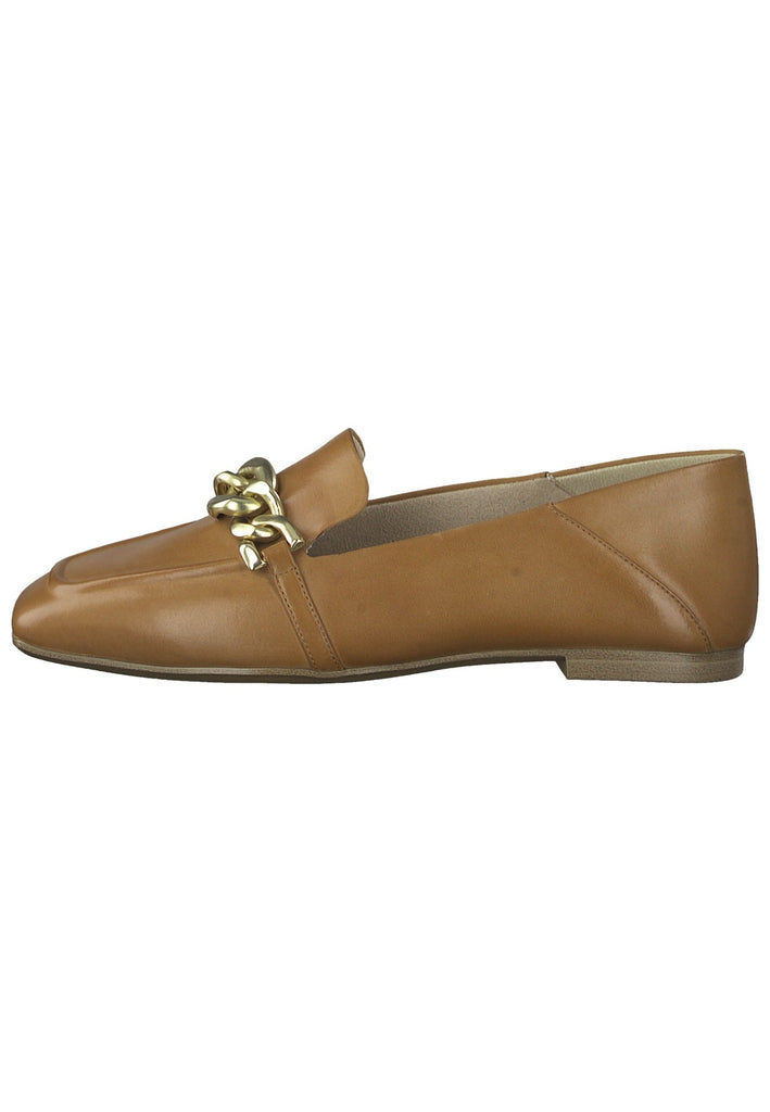 Slipper Tamaris Slipper Leder Braun/Gold