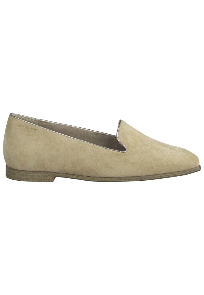 Slipper Tamaris Slipper Leder/Synthetik Sand