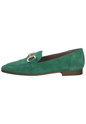 Slipper Tamaris Slipper Veloursleder Grün