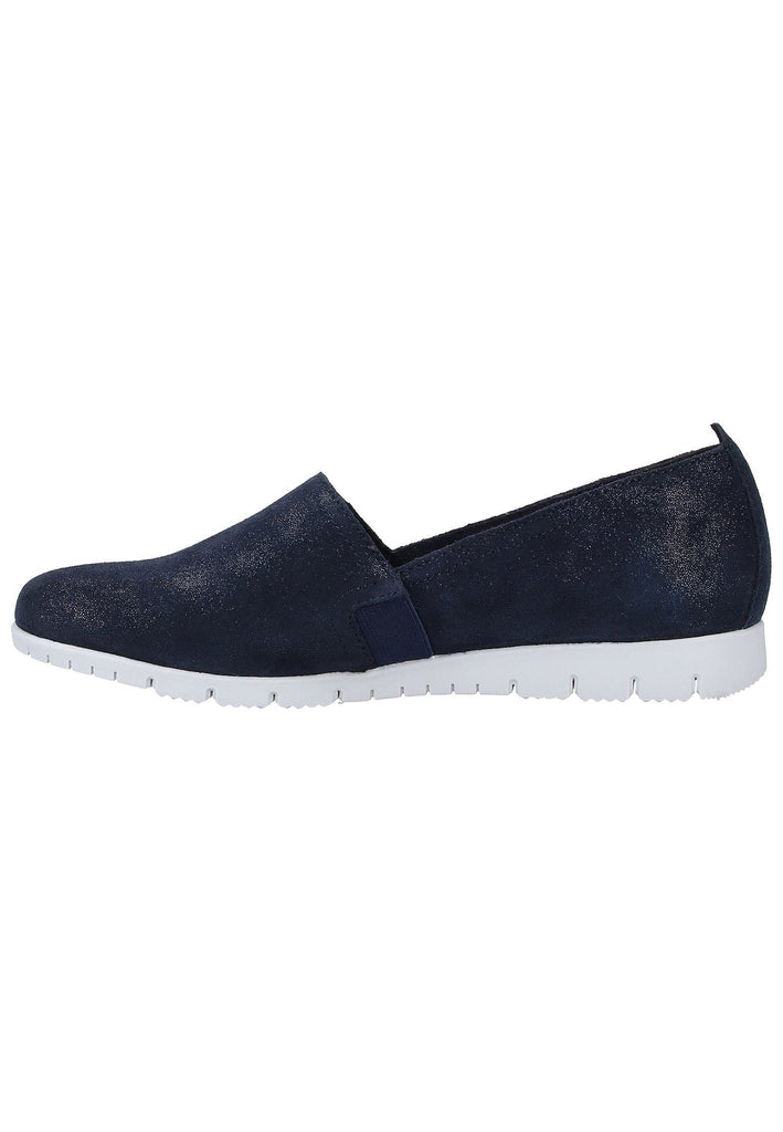 Tamaris Slipper Veloursleder Navy