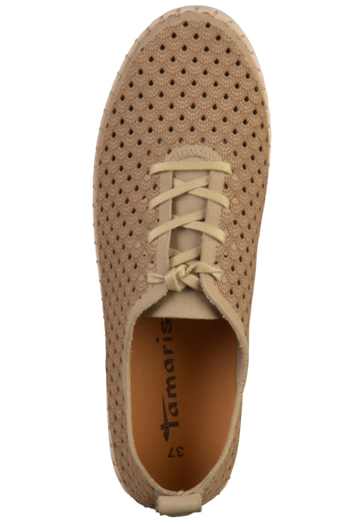 Tamaris Sneaker Leder Beige