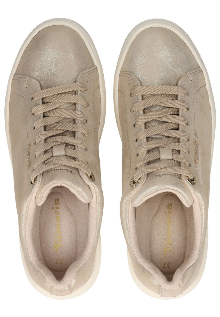 Tamaris Sneaker Leder Champagne