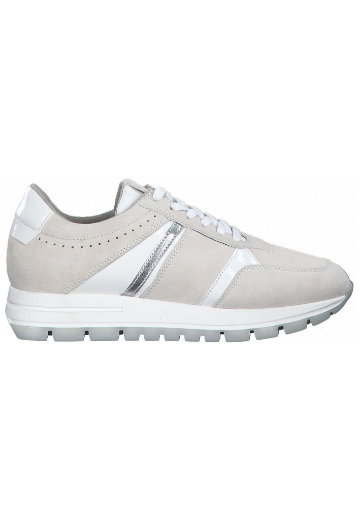Tamaris Sneaker Leder/Synthetik Beige/Weiß