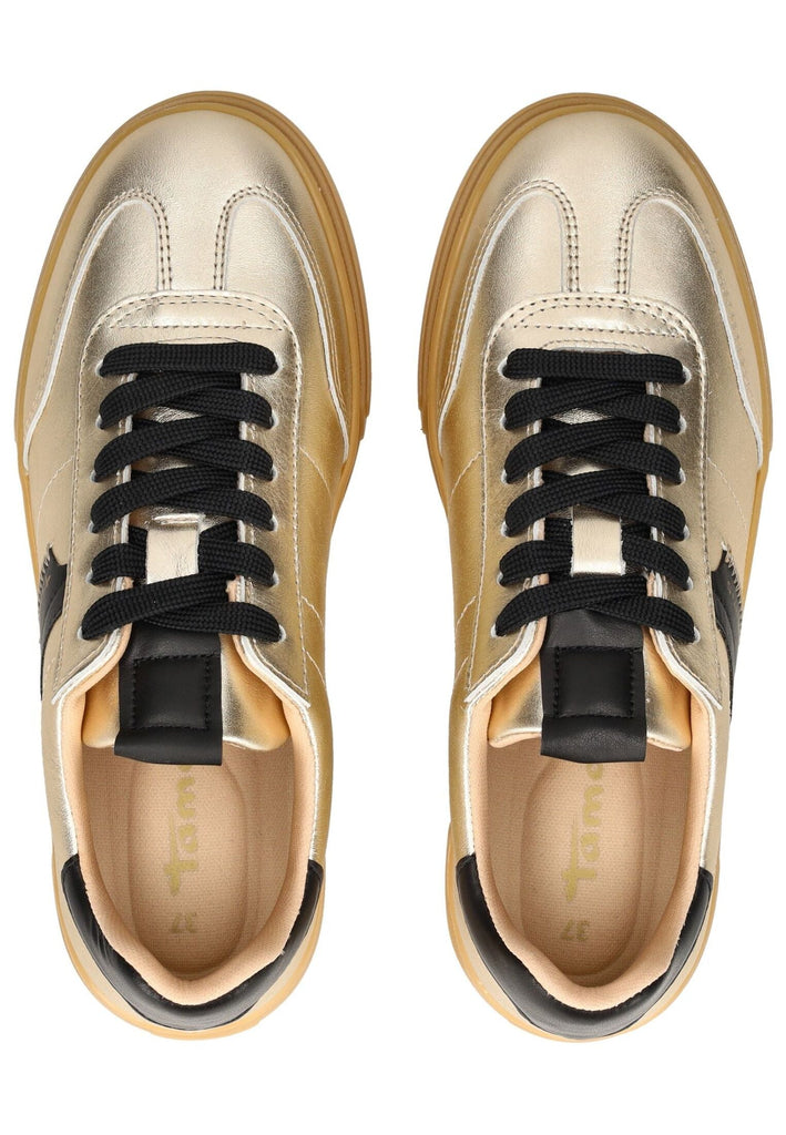 Tamaris Sneaker Leder/Synthetik Hellgold