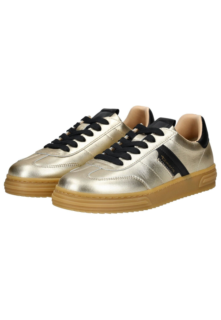 Tamaris Sneaker Leder/Synthetik Hellgold