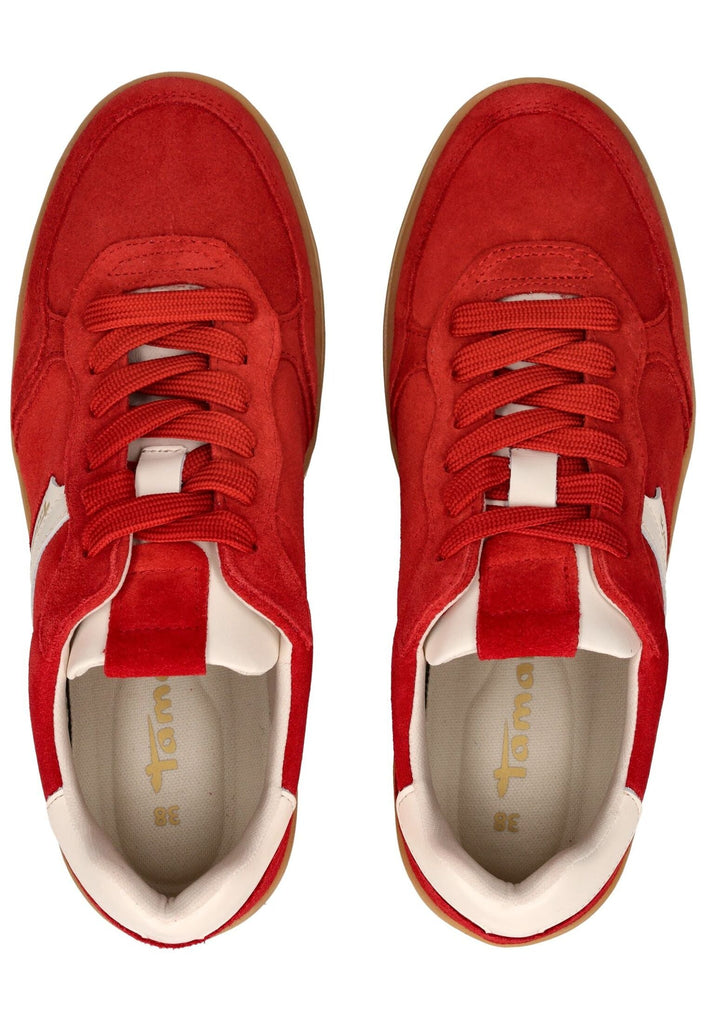 Tamaris Sneaker Leder/Synthetik Rot