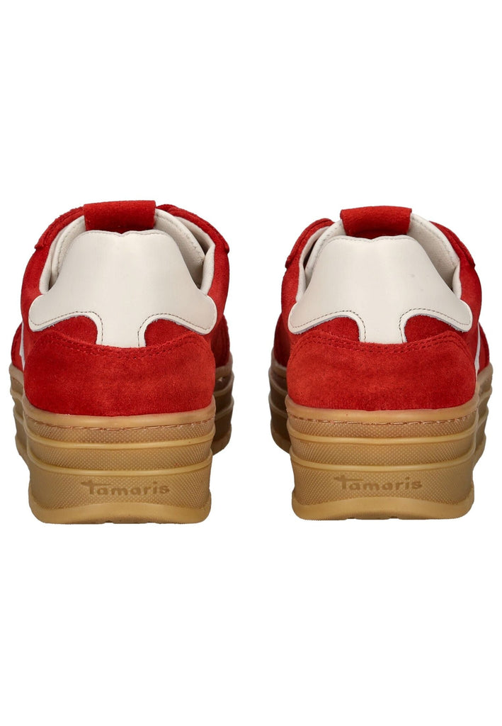 Tamaris Sneaker Leder/Synthetik Rot