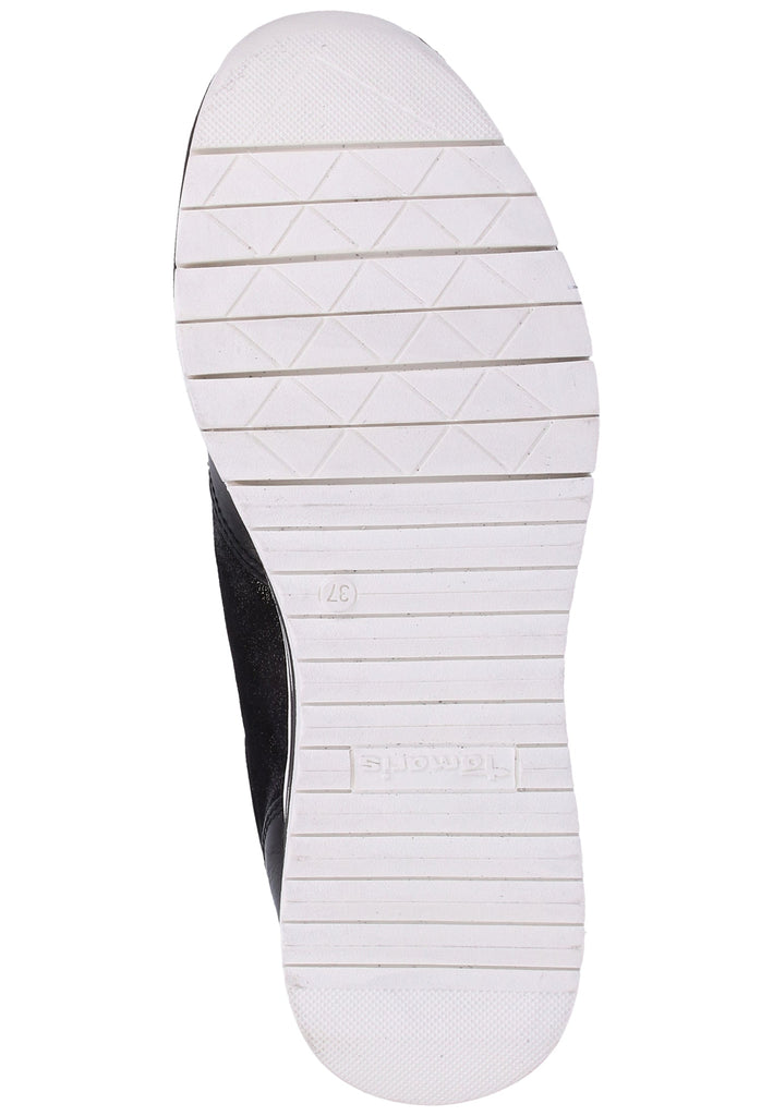Tamaris Sneaker Leder/Synthetik Schwarz