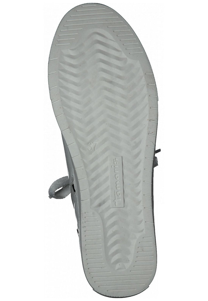 Tamaris Sneaker Leder/Synthetik Weiß