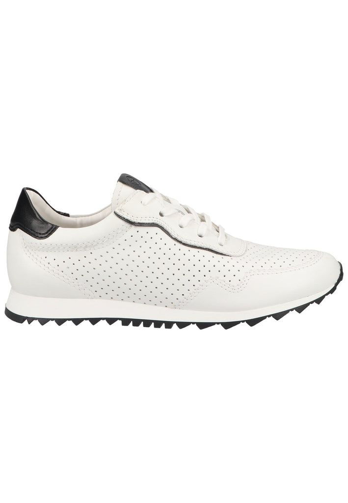 Tamaris Sneaker Leder/Synthetik Weiß/Schwarz