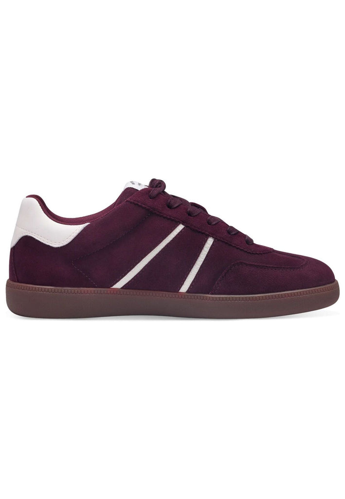 Tamaris Sneaker Leder/Textil Bordeaux