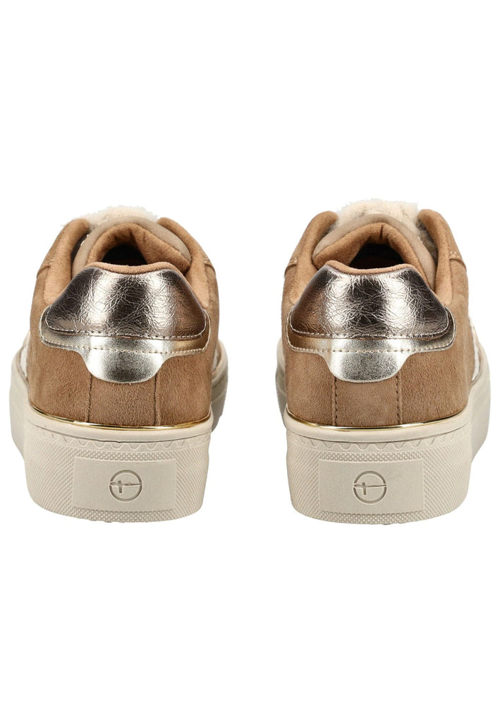 Tamaris Sneaker Leder/Textil Camel